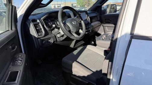 White 2021 RAM 3500 Tradesman Crew Cab 4x4 6'4' Box