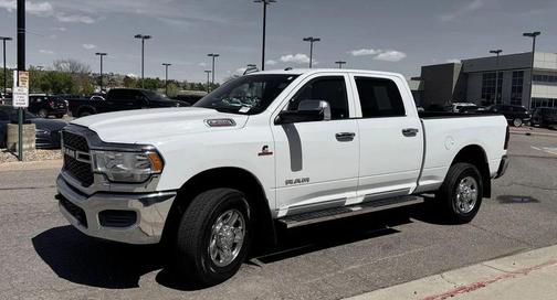 White 2021 RAM 3500 Tradesman Crew Cab 4x4 6'4' Box