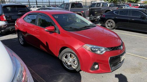 Red 2016 Toyota Corolla S