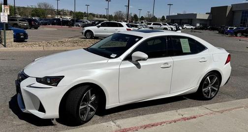 White 2017 Lexus IS 300 Base
