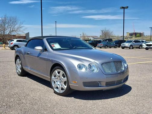 Blue 2008 Bentley Continental GTC Base