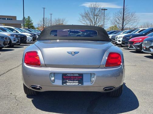Blue 2008 Bentley Continental GTC Base