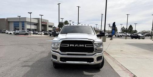 White 2024 RAM 3500 Tradesman Crew Cab 4x4 8' Box