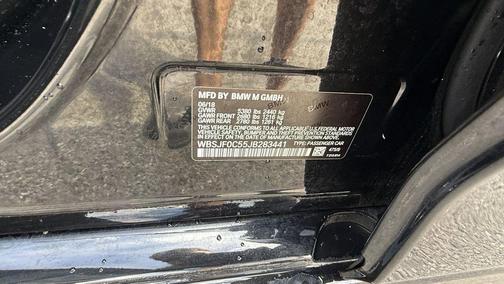 Black 2018 BMW M5 Base