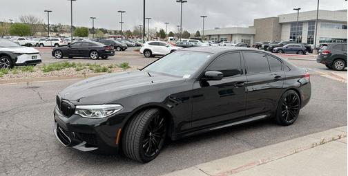 Black 2018 BMW M5 Base