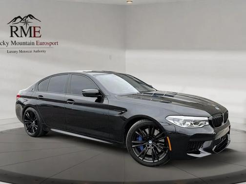 Black 2018 BMW M5 Base