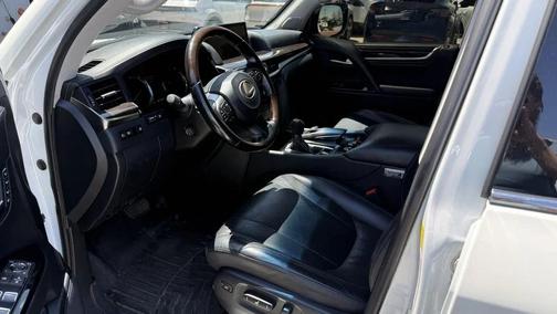 White 2018 Lexus LX 570 Base