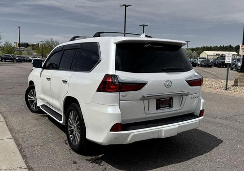 White 2018 Lexus LX 570 Base