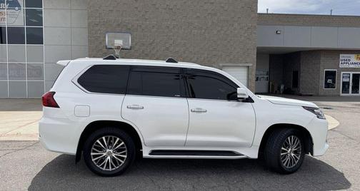 White 2018 Lexus LX 570 Base