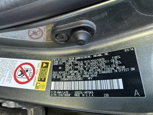 2014 Toyota Highlander Limited Platinum