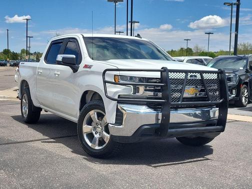 White 2021 Chevrolet Silverado 1500 LT