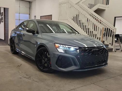 Gray 2024 Audi RS 3 TFSI quattro S tronic