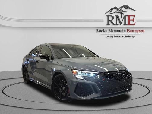 Gray 2024 Audi RS 3 TFSI quattro S tronic