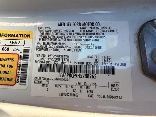 2017 Ford Mustang GT