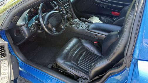 Blue 1997 Chevrolet Corvette Base