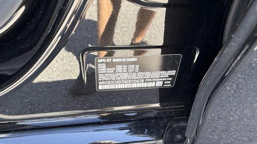 Black 2022 BMW M5 Base