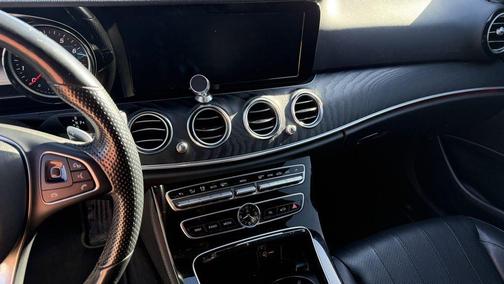 Black 2017 Mercedes-Benz E-Class 4MATIC