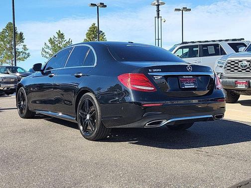 Black 2017 Mercedes-Benz E-Class 4MATIC