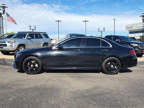 Black 2017 Mercedes-Benz E-Class 4MATIC