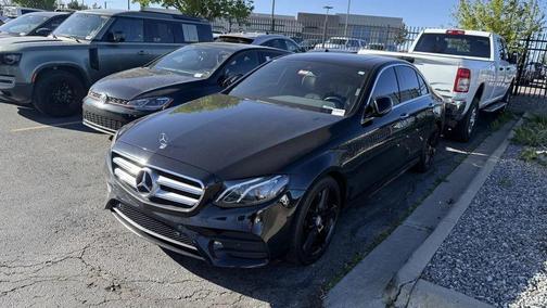 Black 2017 Mercedes-Benz E-Class 4MATIC