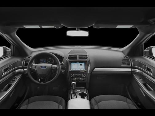 Silver 2018 Ford Explorer XLT