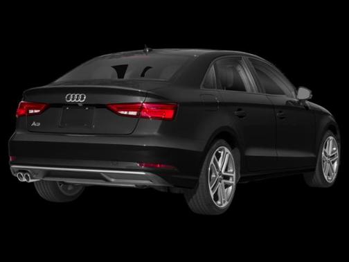 Black 2018 Audi A3 2.0T Premium