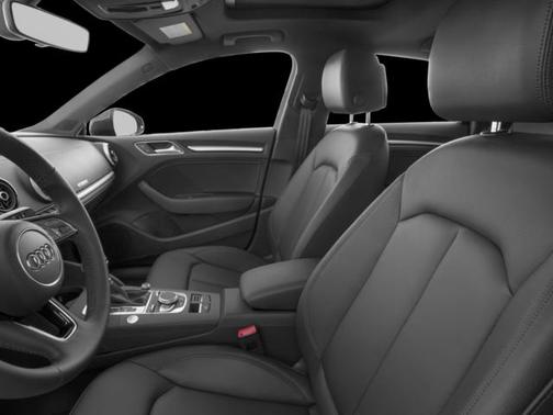 Black 2018 Audi A3 2.0T Premium