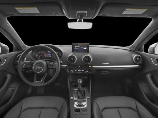 Black 2018 Audi A3 2.0T Premium