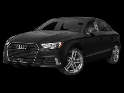 Black 2018 Audi A3 2.0T Premium