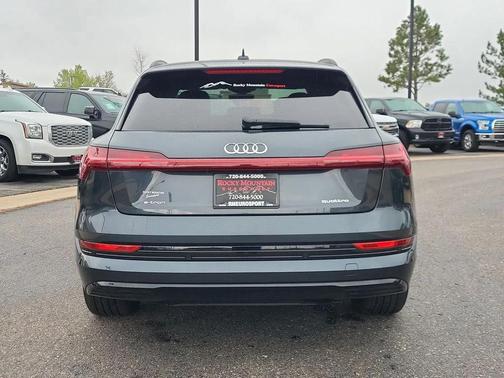 Gray 2022 Audi e-tron Premium