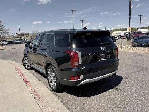 White 2021 Hyundai PALISADE SEL