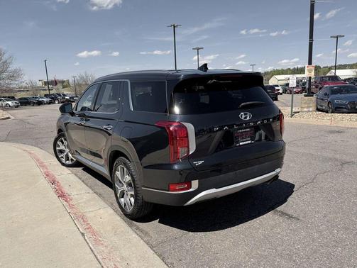 White 2021 Hyundai PALISADE SEL