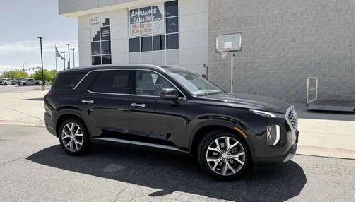 White 2021 Hyundai PALISADE SEL
