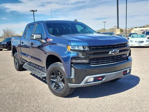 Blue 2019 Chevrolet Silverado 1500 LT Trail Boss
