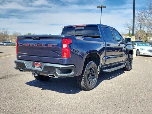 Blue 2019 Chevrolet Silverado 1500 LT Trail Boss