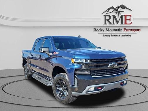 Blue 2019 Chevrolet Silverado 1500 LT Trail Boss