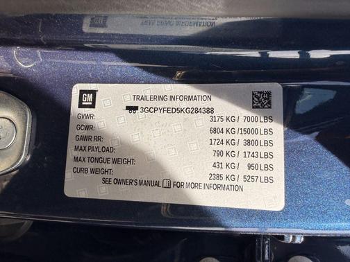 2019 Chevrolet Silverado 1500 LT Trail Boss