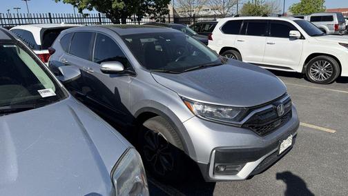 Silver 2022 Honda CR-V AWD EX-L