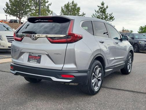 Silver 2022 Honda CR-V AWD EX-L