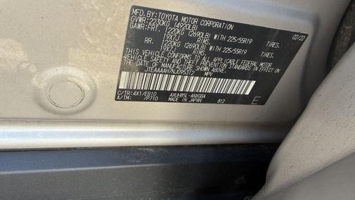 Gray 2022 Toyota Venza XLE