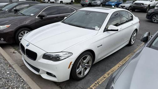 White 2015 BMW 535d xDrive
