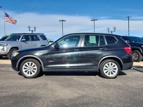 Black 2014 BMW X3 xDrive28i