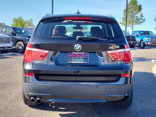 Black 2014 BMW X3 xDrive28i