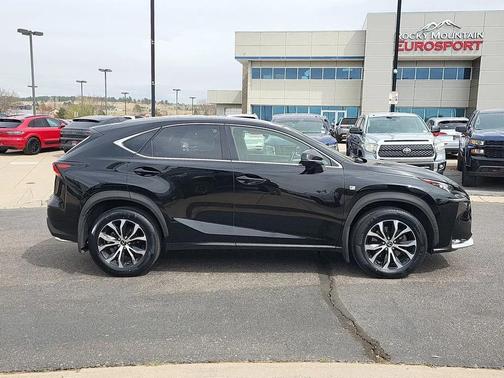 Black 2015 Lexus NX 200t F Sport