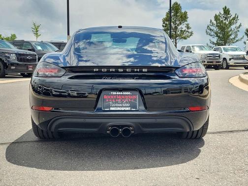 Black 2021 Porsche 718 Cayman T
