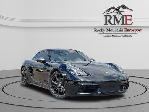 Black 2021 Porsche 718 Cayman T