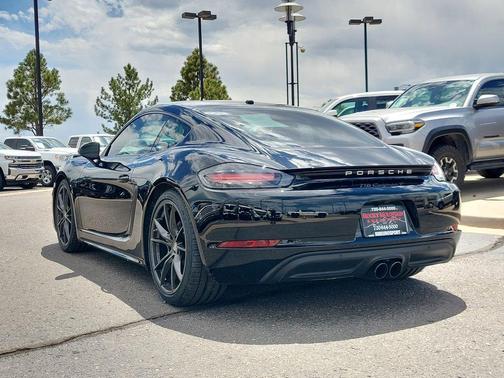 Black 2021 Porsche 718 Cayman T
