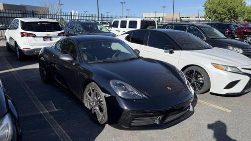 Black 2021 Porsche 718 Cayman T