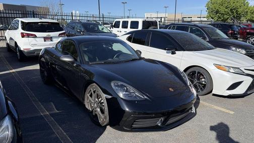 Black 2021 Porsche 718 Cayman T