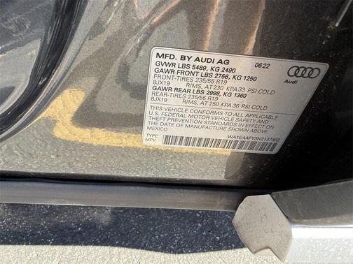 2022 Audi Q5 45 S line Premium Plus